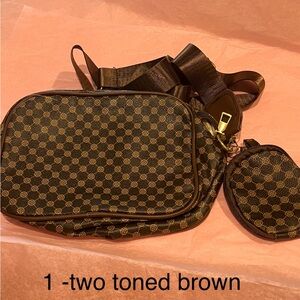 8 piece mini faux leather purse bundle